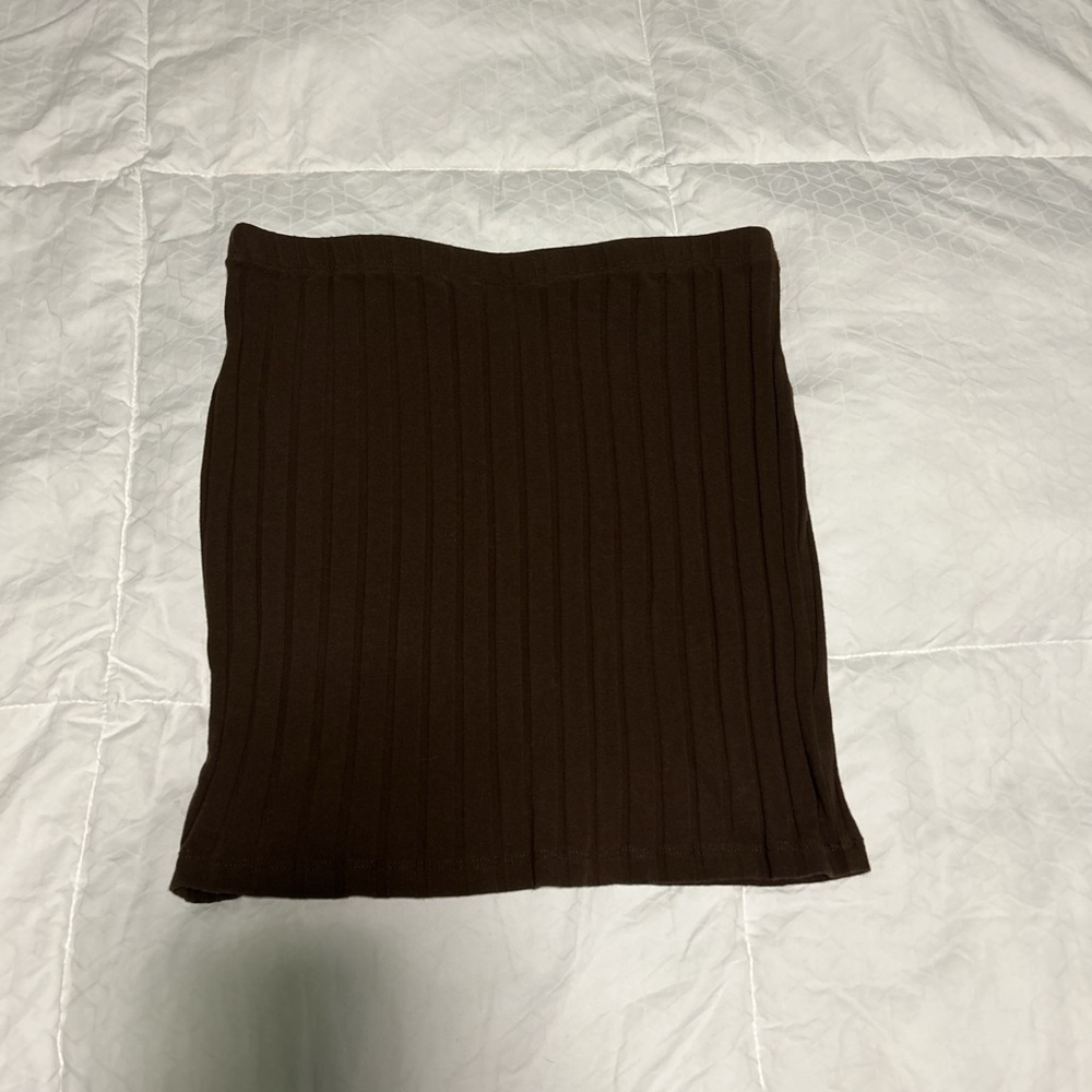 Brown skirt